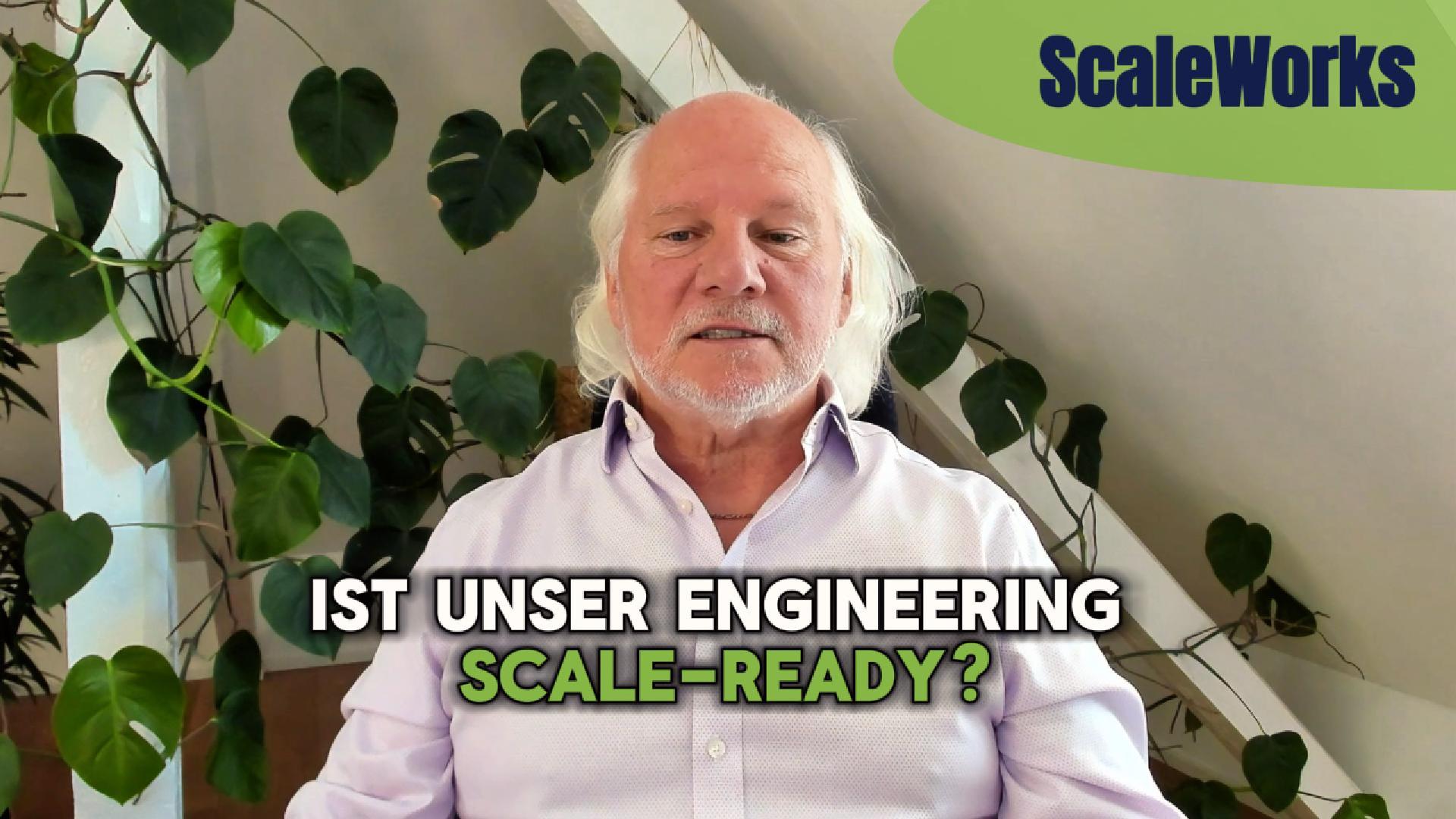 Bernd, CEO von ServiceFactum, im Launch-Video von ScaleWorks über Scale Readiness für AI- und SaaS-Unternehmen.
