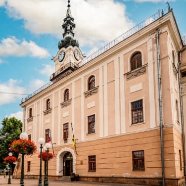 Bild von einem Haus in der Slowakei.