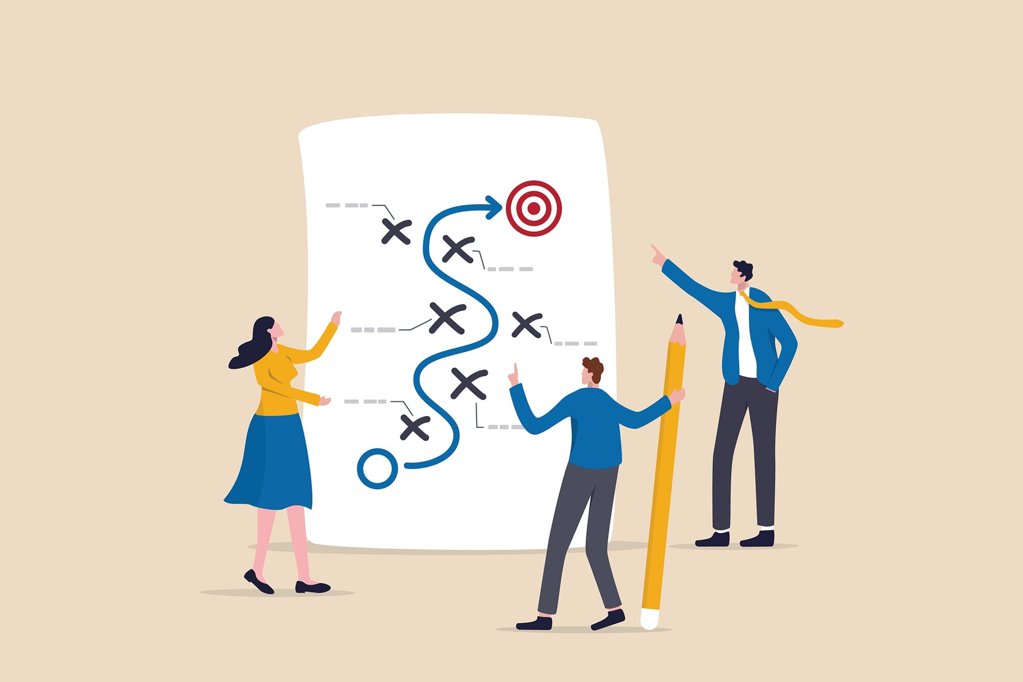 Strategic,Planning,,Plan,To,Overcome,Difficulty,Or,Obstacle,To,Reach